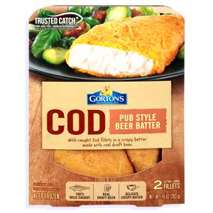 1 fillet (148 g) Pub-Style Beer Batter Cod