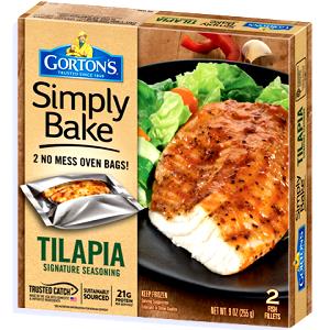 1 fillet (148 g) Simply Bake Tilapia