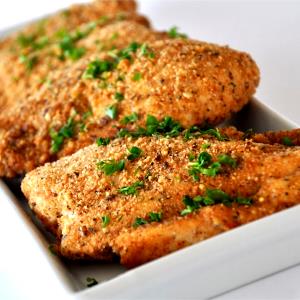 1 fillet (149 g) Garlic Parmesan Breaded Boneless, Skinless Chicken Breasts