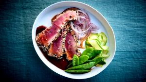 1 Fillet (150.0 G) Bluefin Tuna, cooked