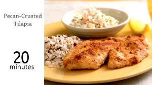 1 fillet (170 g) Pecan Crusted Tilapia
