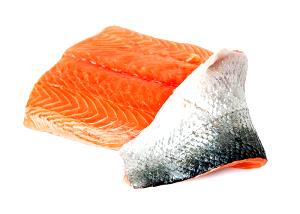 1 Fillet (308.0 G) Chinook Salmon, cooked