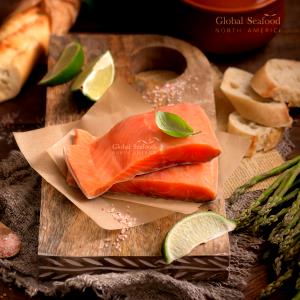 1 Fillet (308.0 G) Chum Salmon, cooked