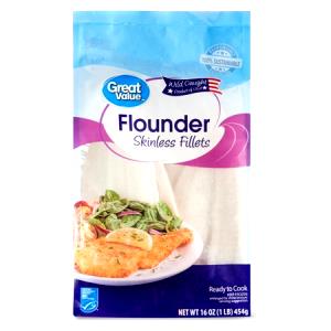 1 fillet (3.1 oz) Signature Tortilla Top Crusted Flounder