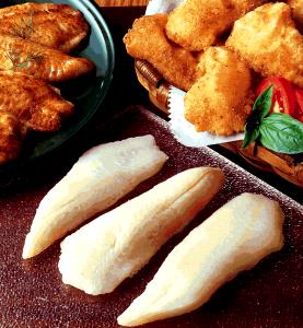 1 Fillet (4" X 2" X 3/8") Cooked Perch