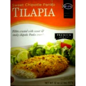 1 fillet (4.7 oz) Sweet Chipotle Panko Tilapia