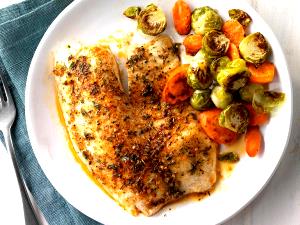 1 fillet (5 oz) Marinated Seasoned Tilapia