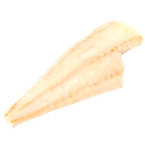 1 Fillet (6-1/2" X 4" X 3/8") Steamed or Poached Haddock