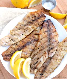 1 Fillet (6-1/4" X 3" X 3/8") Grilled Fish