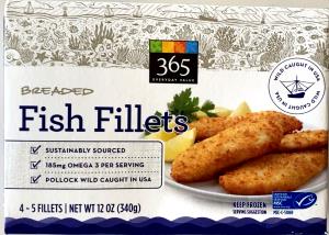 1 fillet (68 g) Battered Fish Fillets