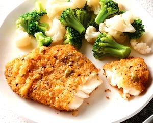 1 fillet (85 g) Ancient Grain Encrusted Cod