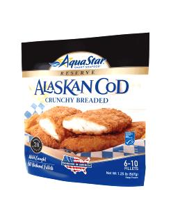 1 fillet (85 g) Crunchy Breaded Alaskan Cod