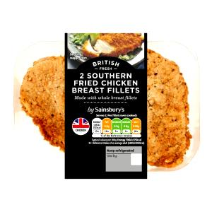 1 fillet (99 g) Southern Style Breaded Chicken Fillets