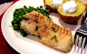 1 Fillet Butterfish, Cooked