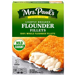1 Fillet Flounder Fillet, Lightly Breaded