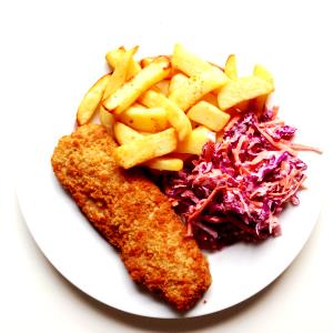 1 Fillet Freshwater Bass, Cooked