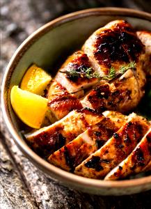1 Fillet Grilled Chicken Breast Fillet, Key Lime Flavor - Eat Well Stay Healthy