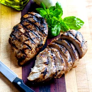 1 Fillet Grilled Chicken Breast Fillet, Italian Style - Eat Well Stay Healthy