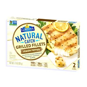 1 fillet Lemon Pepper Grilled Fish Fillets