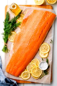 1 Fillet Oven Poached Salmon Full