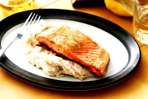 1 Fillet Sea Trout, Cooked
