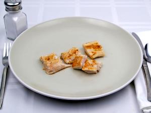 1 Fillet Whiting (Fish) (Mixed Species, Cooked, Dry Heat)