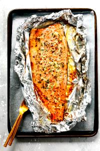 1 Fillet Wild Rainbow Trout (Cooked, Dry Heat)