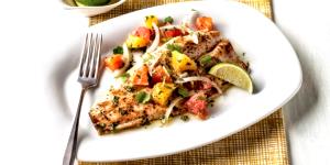 1 fillet with sauce (150 g) Rainbow Trout with Salsa Verde