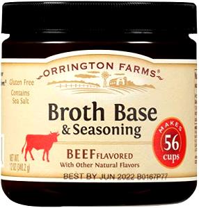 1 Fl Oz Broth, Beef, Mix, Prepared (Bouillon)