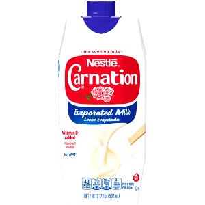 1 Fl Oz Evaporated Milk (with Added Vitamin A)