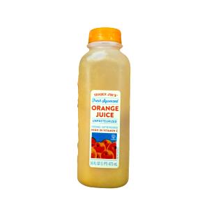 1 Fl Oz Freshly Squeezed Orange Juice