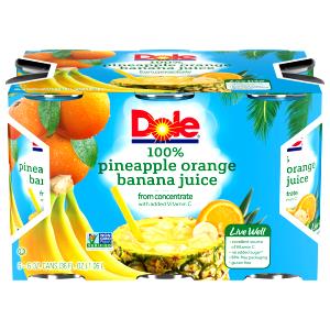 1 Fl Oz Frozen Pineapple Orange Juice (Reconstituted with Water)