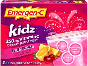 1 Fl Oz Fruit Flavored Drink (made From Sweetened Powdered Mix, Fortified with Vitamin C)