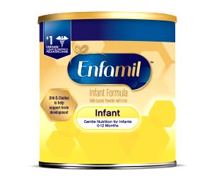 1 Fl Oz Infant Formula (Enfamil, Low Iron, from Concentrate)