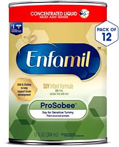 1 Fl Oz Infant Formula (Enfamil Prosobee, with Iron, from Concentrate)