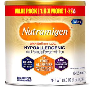 1 Fl Oz Infant Formula (Nutramigen, with Iron, from Powder)