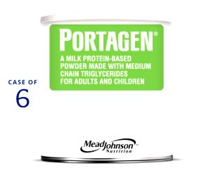 1 Fl Oz Infant Formula (Portagen, with Iron, from Powder)