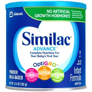 1 Fl Oz Infant Formula (Similac Advance, Low Iron, from Powder)