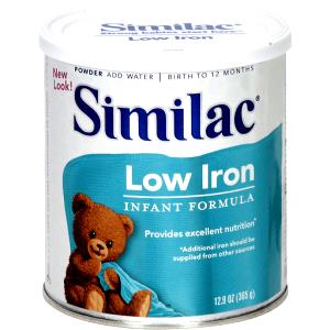 1 Fl Oz Infant Formula (Similac, Low Iron, from Powder)