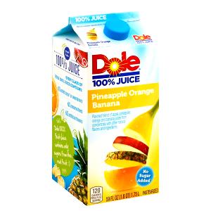 1 Fl Oz Orange & Banana Juice