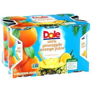 1 Fl Oz Pineapple Orange Juice Drink with Vitamin C Added