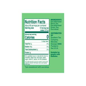 1 Fl Oz Presweetened Tea with Low Calorie Sweetener Decaffeinated