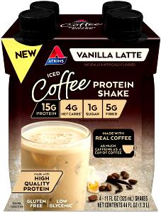 1 Fl Oz Reduced Fat Latte Coffee