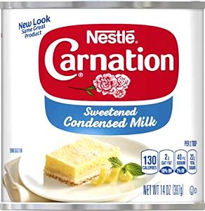 1 Fl Oz Sweetened Condensed Milk