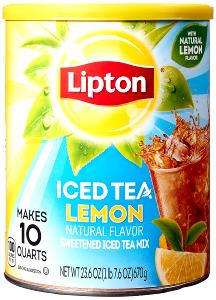 1 Fl Oz Tea (Lemon Flavored, Instant Powder, with Sodium Saccharin, Prepated)
