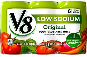 1 Fl Oz Tomato and Vegetable Juice (Low Sodium)