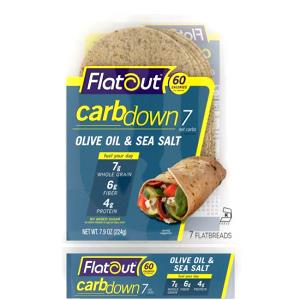 1 flatbread (32 g) Carb Down 7