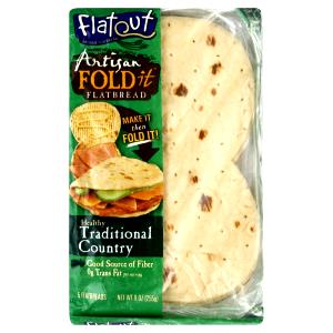 1 flatbread (51 g) Artisan Fold It Flatbread - Traditional Country
