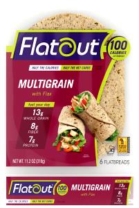 1 flatbread (53 g) Flatbread Multi-Grain with Flax