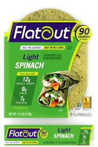 1 flatbread (53 g) Spinach Flatbread